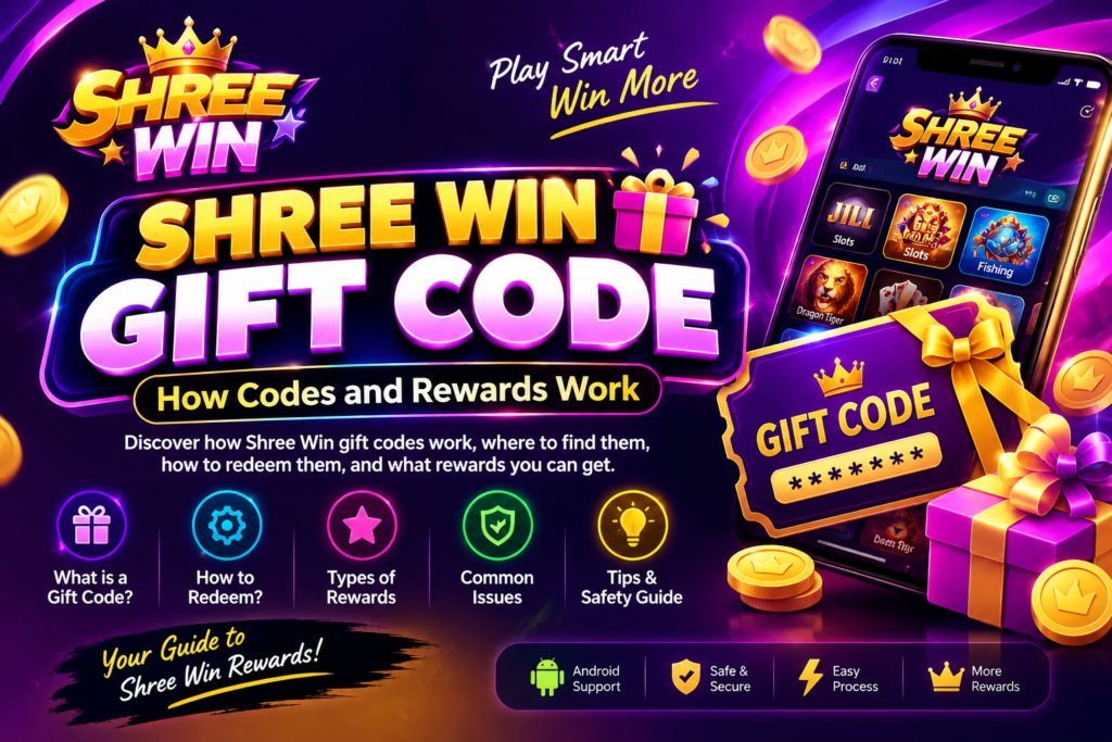 Shree Win Gift Code – How Codes and Rewards Work.